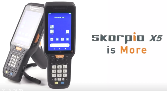 重磅來襲|Skorpio X5移動終端 - 增強可追溯性，提高生產(chǎn)力！